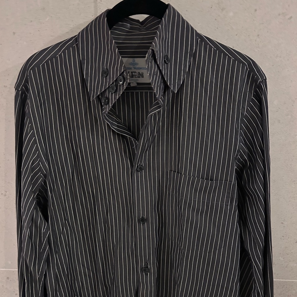 Vivienne Westwood Black and White Striped Shirt